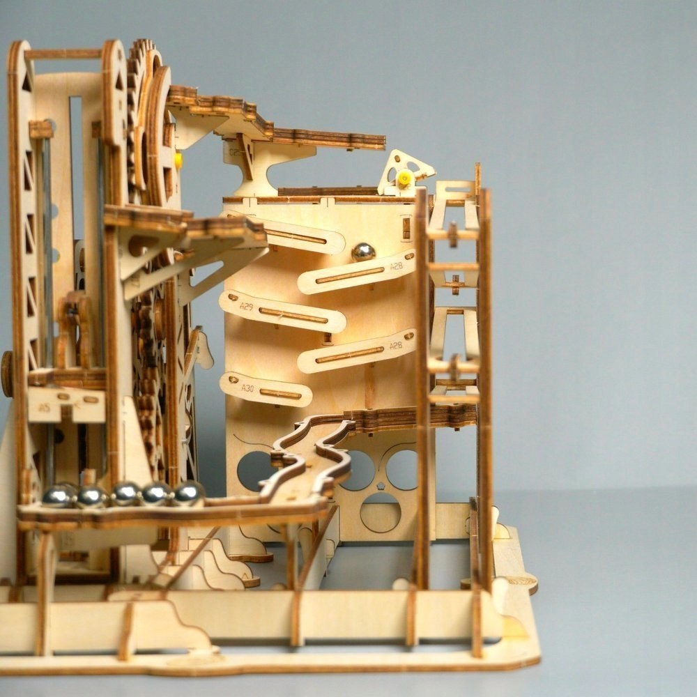 Puzzle 3D z drewna Tor Mechaniczny Robotime